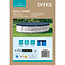 Intex Ronde zwembadhoes 366 cm met koord en afvoergaten voor frame zwembad