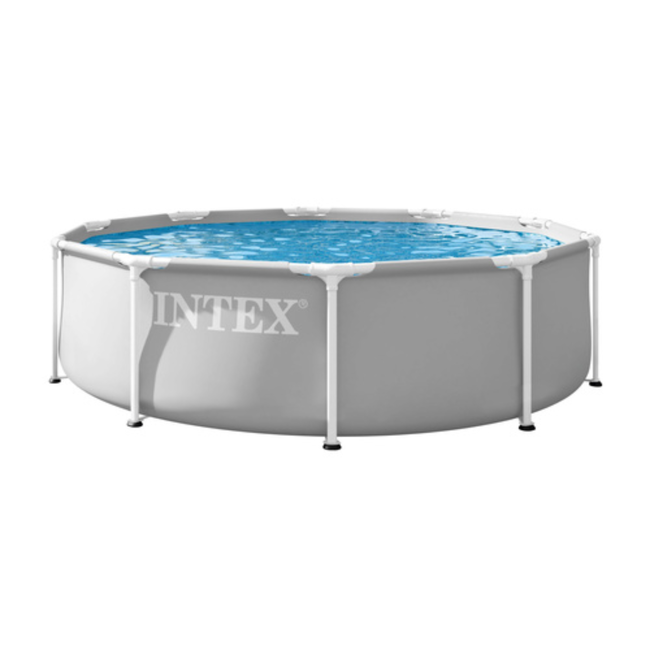 Intex Rond tuinzwembad 305 x 76 cm met stevig frame en 4485 l inhoud