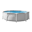 Intex Rond tuinzwembad 305 x 76 cm met stevig frame en 4485 l inhoud