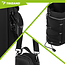 Trizand Zwarte gym organizer 4,5 l met fleshouder en ruimte voor telefoon en accessoires