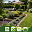 Gardlov Zwart agrotextiel 1,6 x 20 m 50 g/m² voor tuin, moestuin en onkruidbeheersing