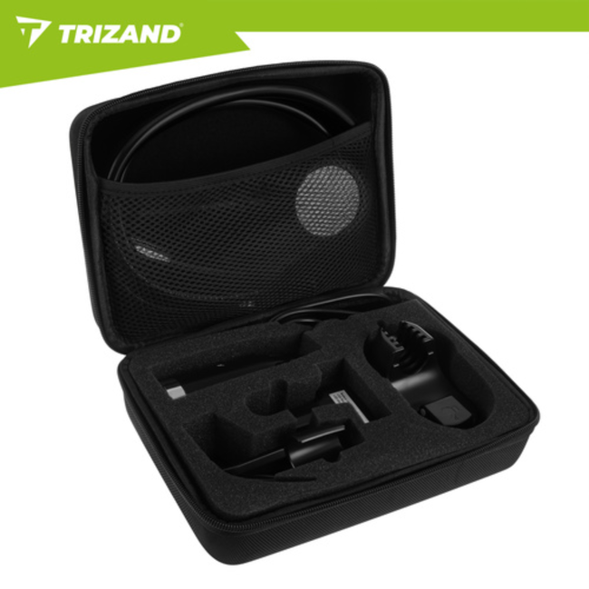 Trizand Draadloze campingdouche 2200 mAh met pomp, 1,8 m slang en waterbestendige behuizing