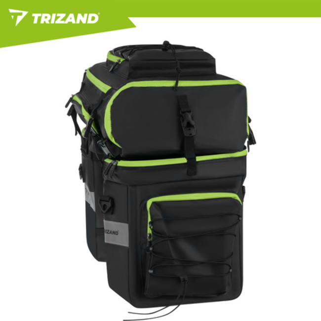 Trizand Draadloze campingdouche 2200 mAh met pomp, 1,8 m slang en waterbestendige behuizing