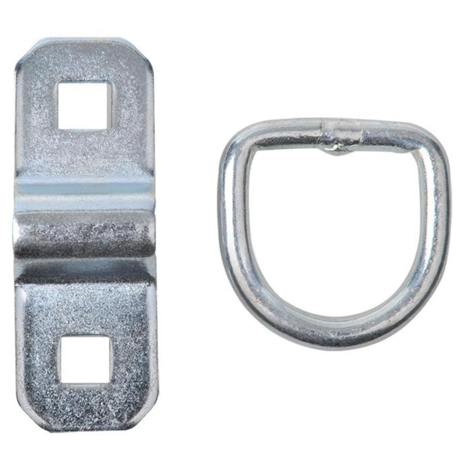 ProPlus Ovaal sjoroog - inbouw - staal - 146 x 100 mm - zilver - 800 daN