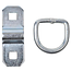 ProPlus Ovaal sjoroog - inbouw - staal - 146 x 100 mm - zilver - 800 daN