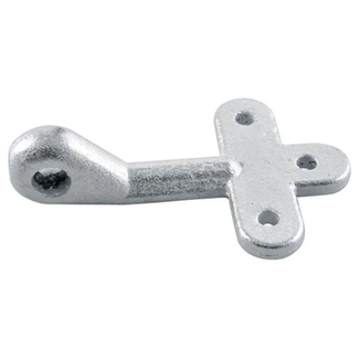 ProPlus Opschroefoog - Staal - 10 cm - Zilver - Type 0