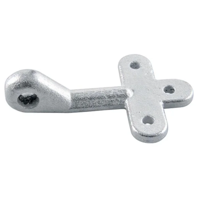 ProPlus Opschroefoog - Staal - 10 cm - Zilver - Type 0