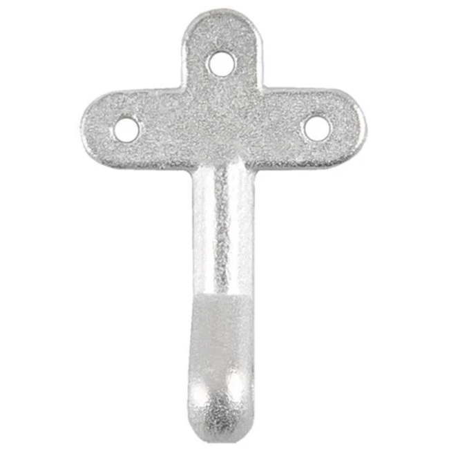 ProPlus Opschroefoog - Staal - 10 cm - Zilver - Type 0
