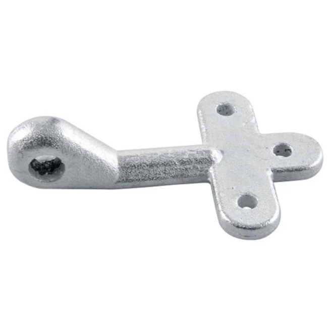 ProPlus Opschroefoog - Staal - 10 cm - Zilver - Voor deuren en achterkleppen