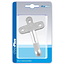 ProPlus Opschroefoog - Staal - 10 cm - Zilver - Voor deuren en achterkleppen
