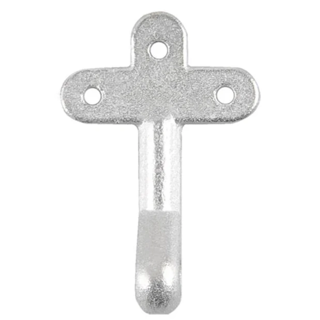 ProPlus Opschroefoog - Staal - 10 cm - Zilver - Voor deuren en achterkleppen