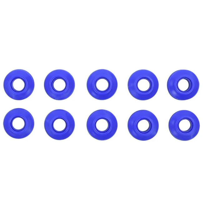 ProPlus Zeilogen - kunststof - 10 mm binnen Ø - 28 mm buiten Ø - blauw - 10 stuks