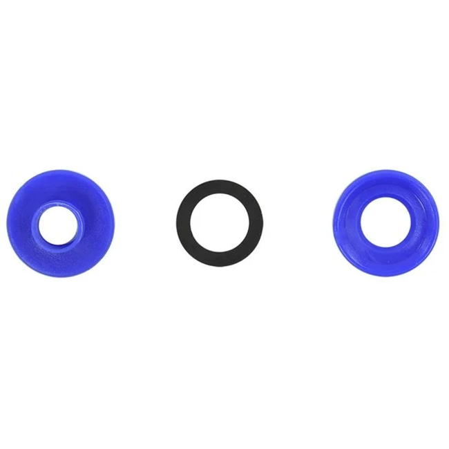 ProPlus Zeilogen - kunststof - 10 mm binnen Ø - 28 mm buiten Ø - blauw - 10 stuks