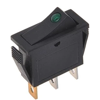 ProPlus Wipschakelaar LED - 12/24V - Max. 10A - Groen - Kunststof