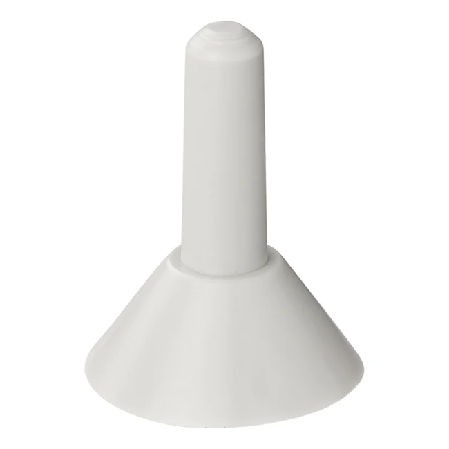 ProPlus Regenkapje voor tentstok - kunststof - wit - Ø 30 mm - lengte 40 mm