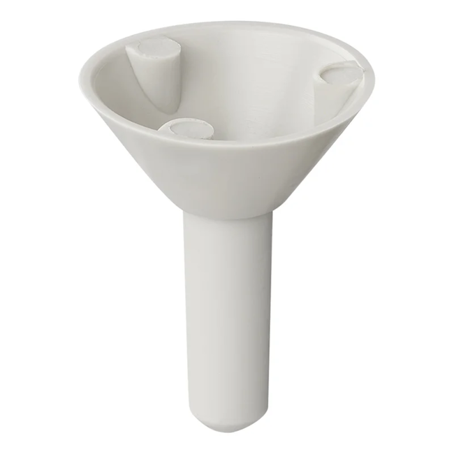 ProPlus Regenkapjes voor tentstokken - Ø 30 mm - kunststof - wit - 4 stuks