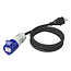 ProPlus Verloopkabel - 150 cm - Schuko naar CEE - 3 x 2,5 mm² - IP44