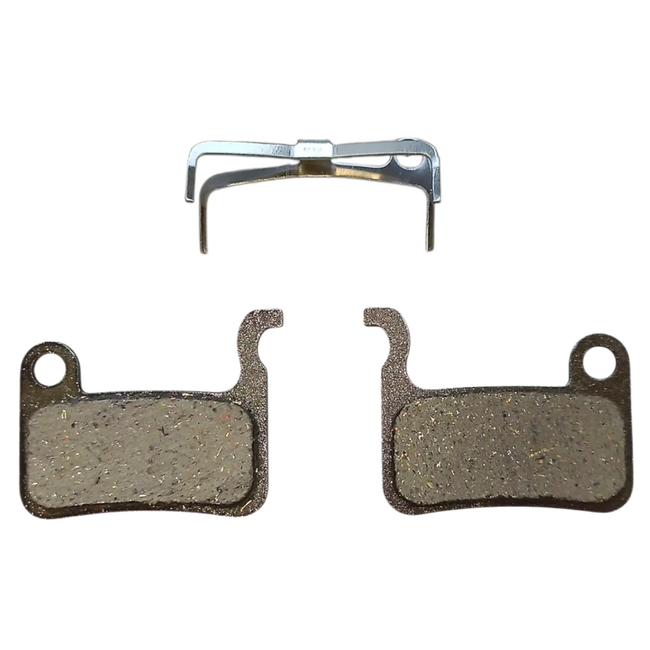Falkx Schijfremblokken - Organisch - Voor Shimano XTR/Saint/Deore - Set van 2 - Inclusief Veertje