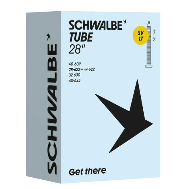 Schwalbe Binnenband 28 inch - Presta ventiel 60mm - Geschikt voor diverse bandenformaten