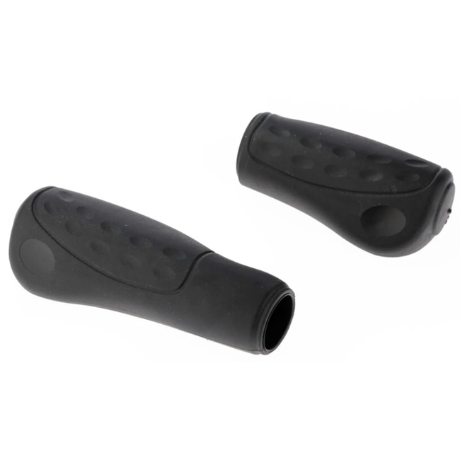 Westphal Ellipsis handvatten - Softgrip - 92/120mm - Zwart - Ergonomisch ontwerp