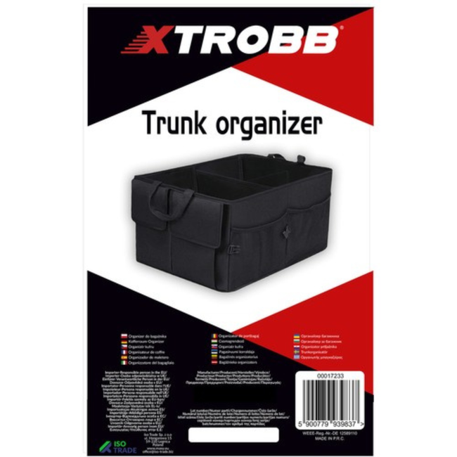 Xtrobb Kofferbak Organizer: Houd Uw Auto Netjes en Georganiseerd