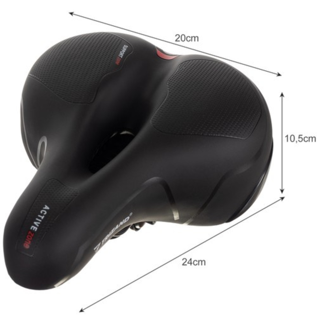 Trizand Comfortabel Fietszadel: Perfecte Mix van Comfort en Veiligheid