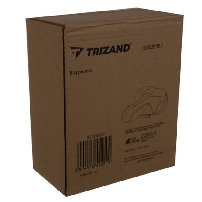 Trizand Comfortabel Fietszadel: Perfecte Mix van Comfort en Veiligheid