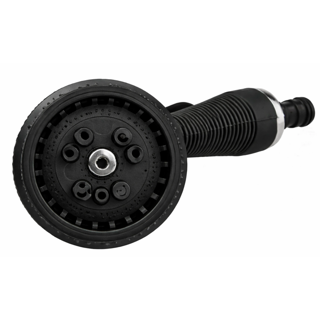 GEKO 8-functie sproeikop - ergonomische rubberen handgreep - metalen behuizing