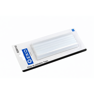 GEKO Transparante lijmsticks - 7 mm diameter - 100 mm lengte - set van 10 stuks