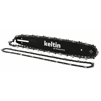 Keltin Zaagblad 38 cm (15 inch) met 2 zaagkettingen – 0.325 inch – 1,5 mm – 64 aandrijfschakels