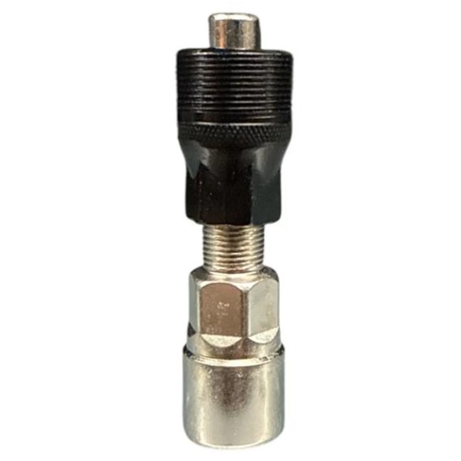 Falkx Universele cranktrekker - robuust staal - chroom afwerking - zilver/zwart
