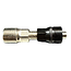 Falkx Universele cranktrekker - robuust staal - chroom afwerking - zilver/zwart