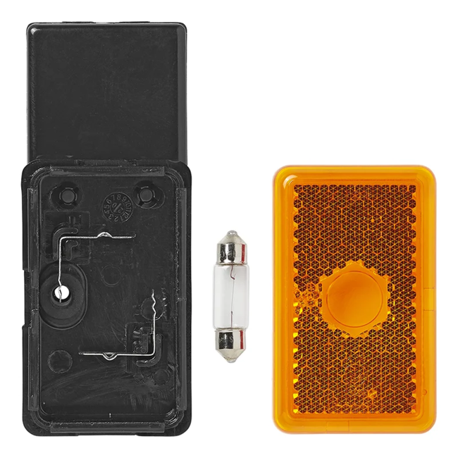 ProPlus Zijmarkeringslamp - oranje - 110 x 45 x 51 mm - 12V - incl. buislampje C5W