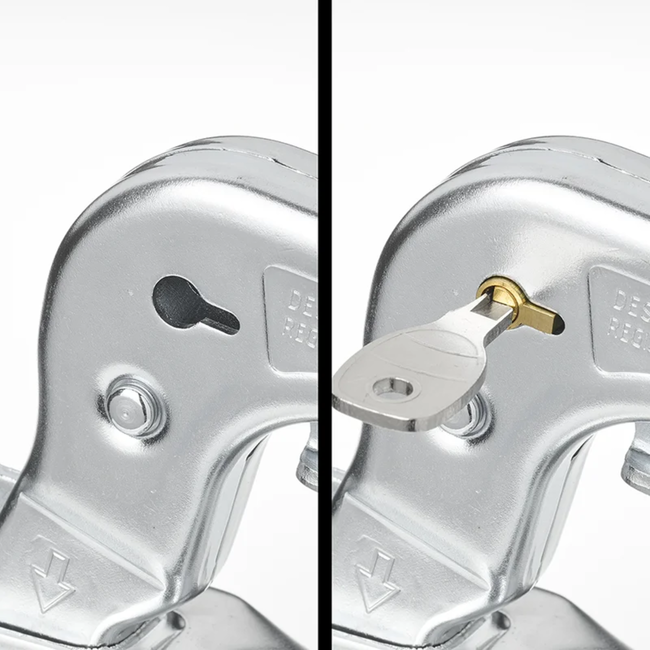 ProPlus Disselkoppeling - Rond Ø 70 mm - E4 Gekeurd - 1300 kg