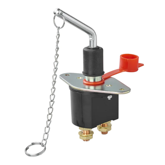 ProPlus Hoofdstroomschakelaar - 500A - Inbouw - 2-polig - Voor Caravan, Boot, Auto