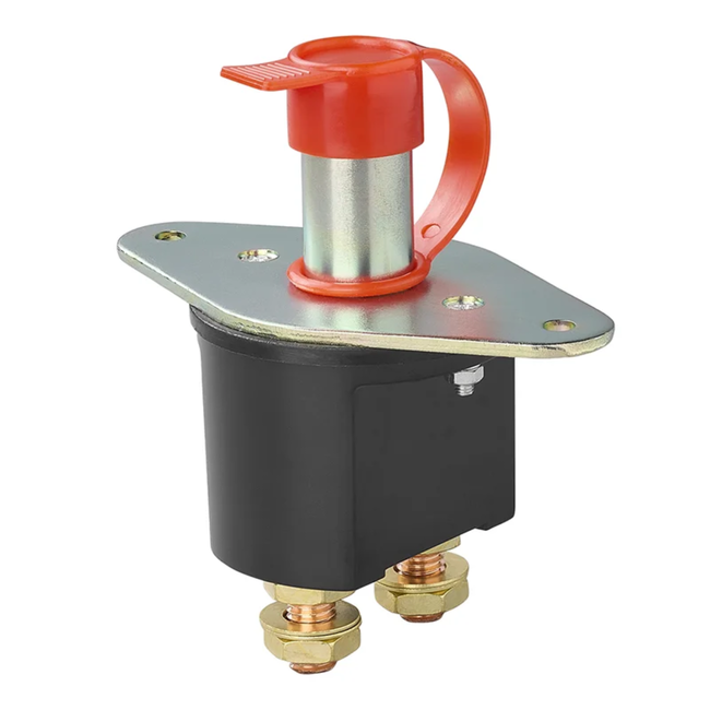 ProPlus Hoofdstroomschakelaar - 500A - Inbouw - 2-polig - Voor Caravan, Boot, Auto