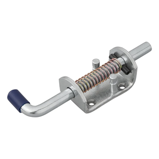 ProPlus Veergrendel staal - Ø 12 mm - 17 cm - zilver - met veer