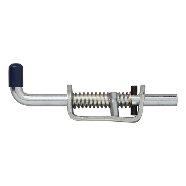 ProPlus Veergrendel staal - Ø 12 mm - 17 cm - zilver - met veer