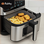 Ruhhy Siliconen inzet voor Airfryer - Rond - Herbruikbaar - Hittebestendig tot 230 graden