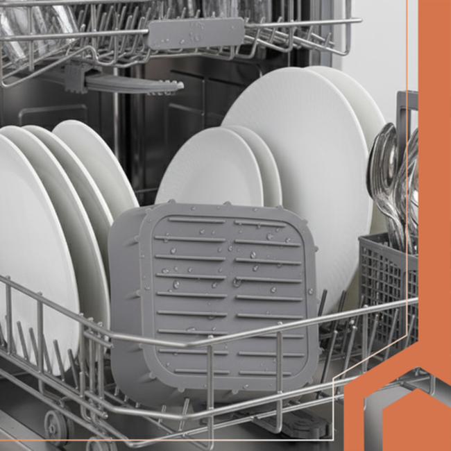 Ruhhy Siliconen inzet voor Airfryer - Rond - Herbruikbaar - Hittebestendig tot 230 graden