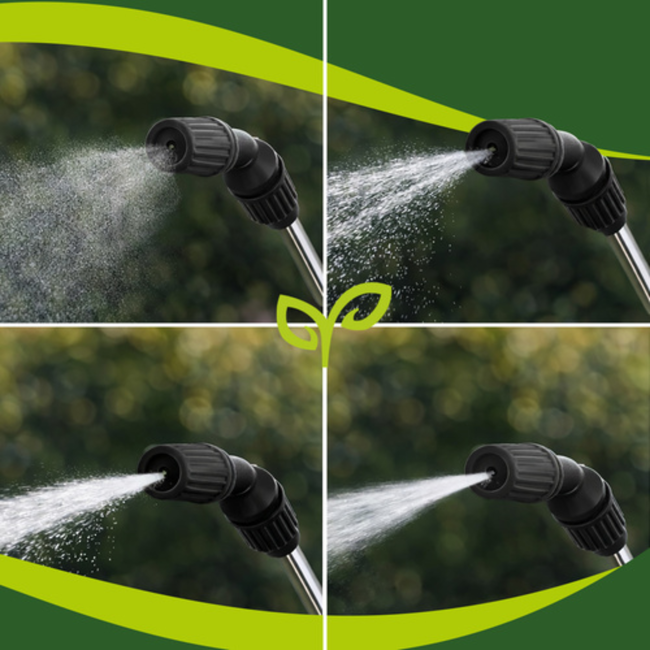 Gardlov rugdrukspuit 16L – handmatige tuinspuit met lange lans en slang