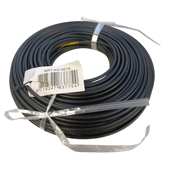 Falkx Buitenkabel versnelling - zwart - 5mm - 50m - weerbestendig - met binnenvoering