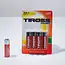 TIROSS AA batterijen set van 4 zink kool 1,5 V voor afstandsbediening en speelgoed
