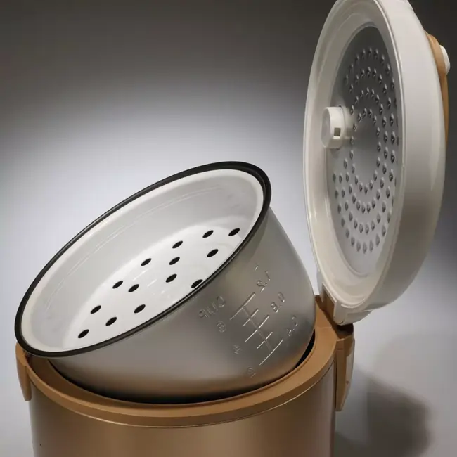 TIROSS Elektrische rijstkoker 1,2 L met warmhoudfunctie, antiaanbaklaag en stoomfunctie voor dagelijks gebruik