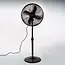 TIROSS Krachtige metalen staande ventilator 40 cm met verstelbare hoogte, oscillatie en 3 snelheden voor optimale verkoeling
