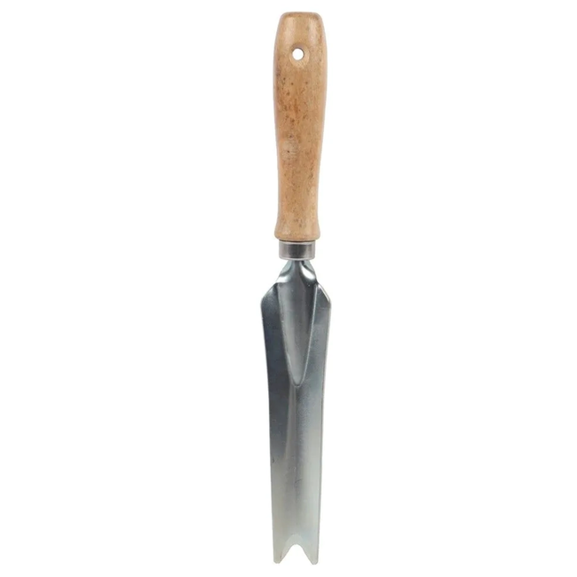 Talen Tools Onkruidsteker - Verzinkt staal - Essenhouten handvat - 25 centimeter