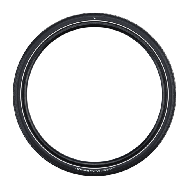 Schwalbe Buitenband - Comfortabel en Veilig - Reflecterend Zwart - 28x2.00