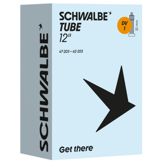 Schwalbe Binnenband 12" - ETRTO 47/62-203 - Dunlop Blitz Ventiel 32mm