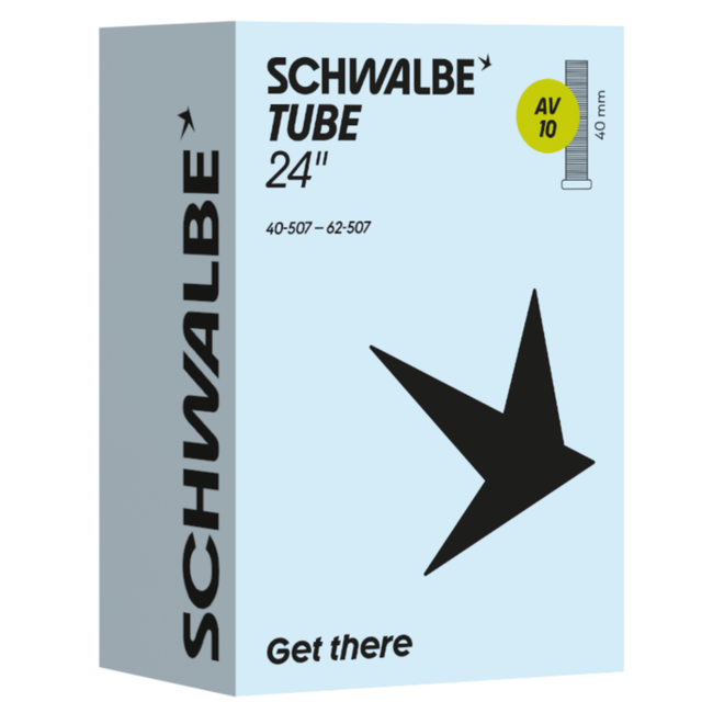 Schwalbe Binnenband 24 inch - Schrader ventiel - 40 mm - 24x1.50-2.50 - Zwart