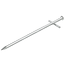 ProPlus Rotspen met dwarspen - staal - 17 cm - zilver - voor harde bodem